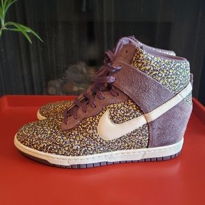 Nike Dunk Sky Hi Liberty Wedge Womens Size 12